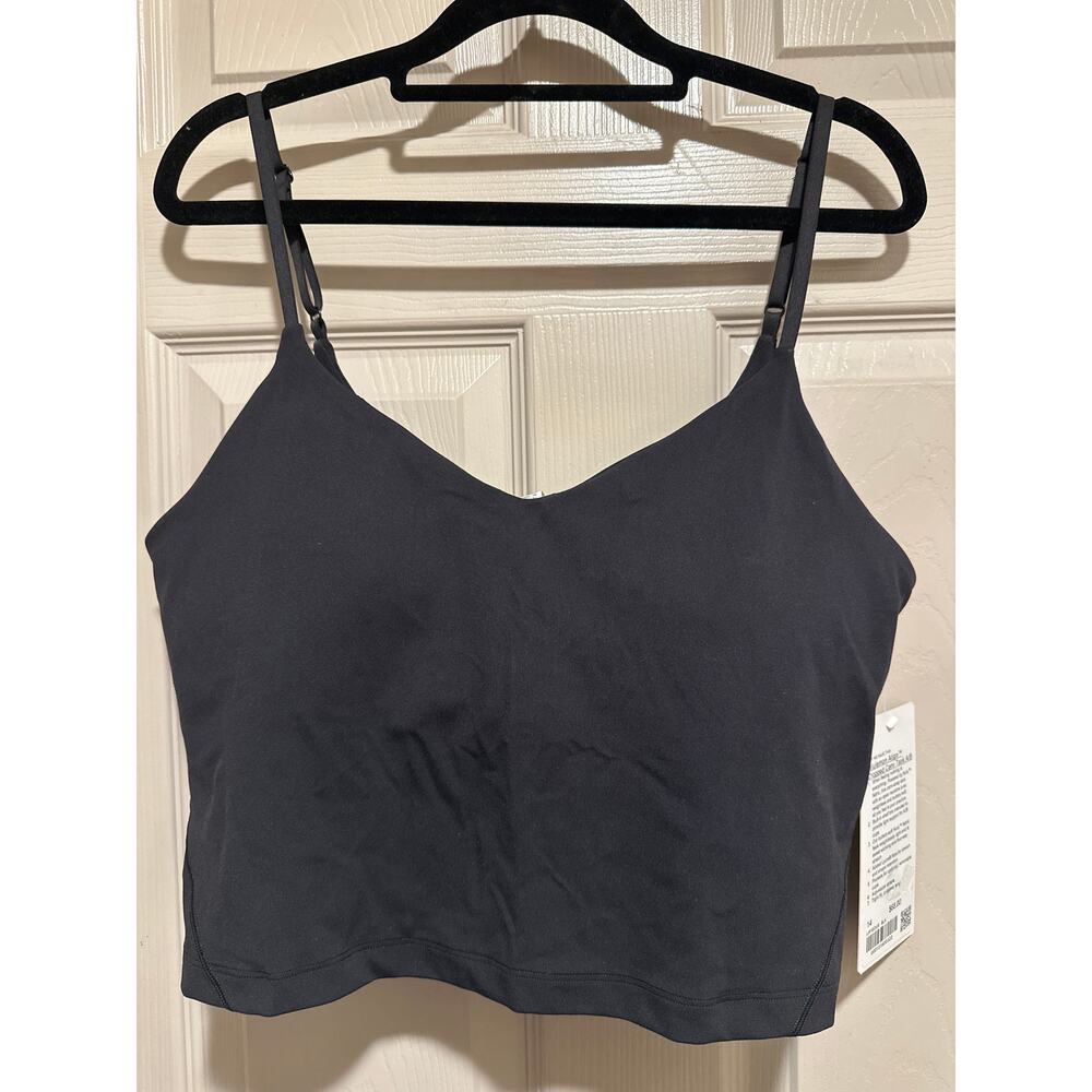lululemon Align™ Cropped Cami Tank Top Light Support, A/B Cup NWT Black